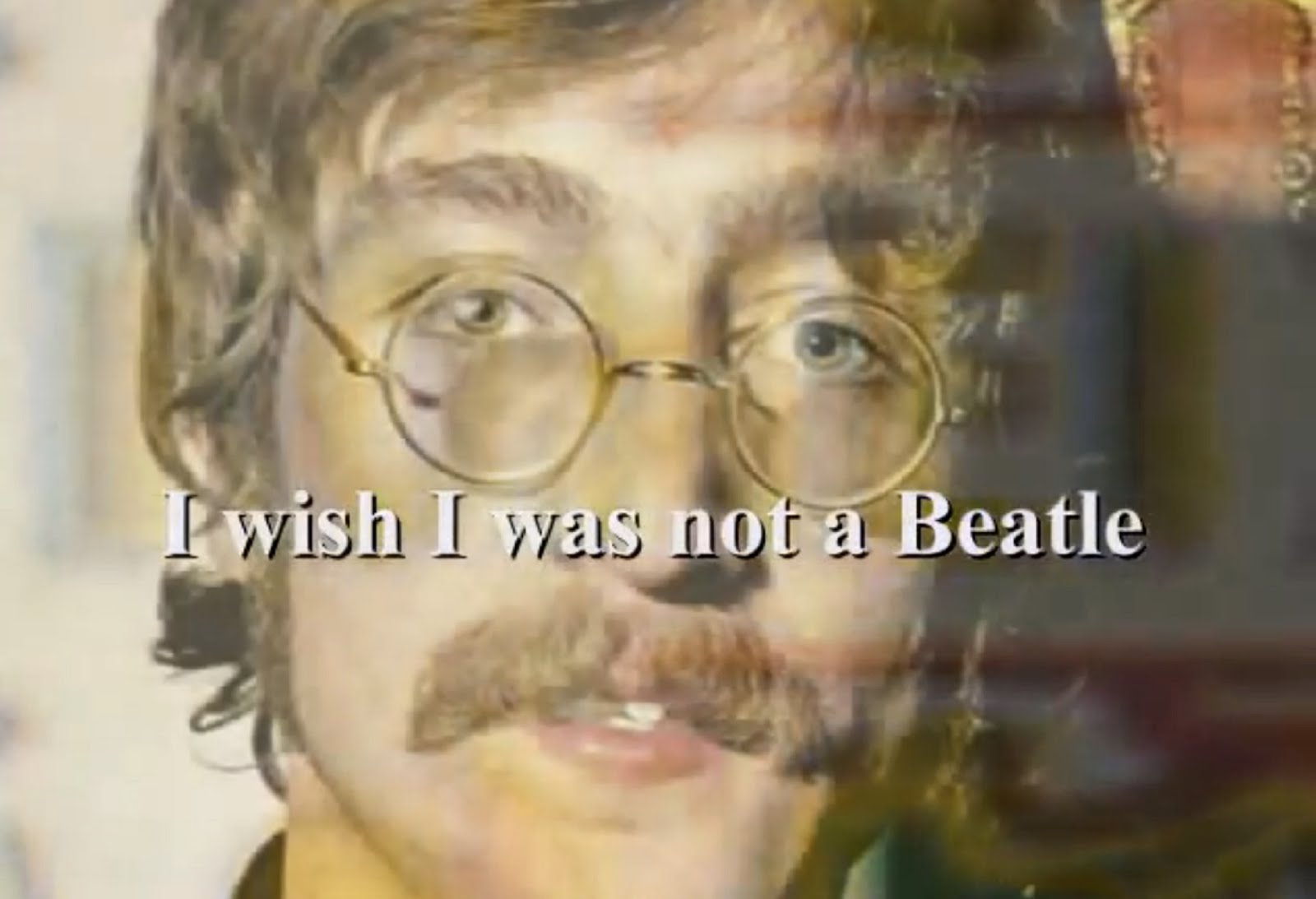 BEATLE JOHN LENNON  "I WISHED I  WAS NOT A BEATLE"