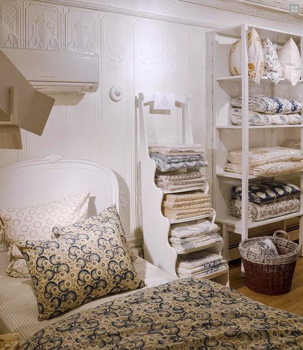 Fmf Compagnie Hand Printed Les Indiennes Fabrics Pillows Bedding