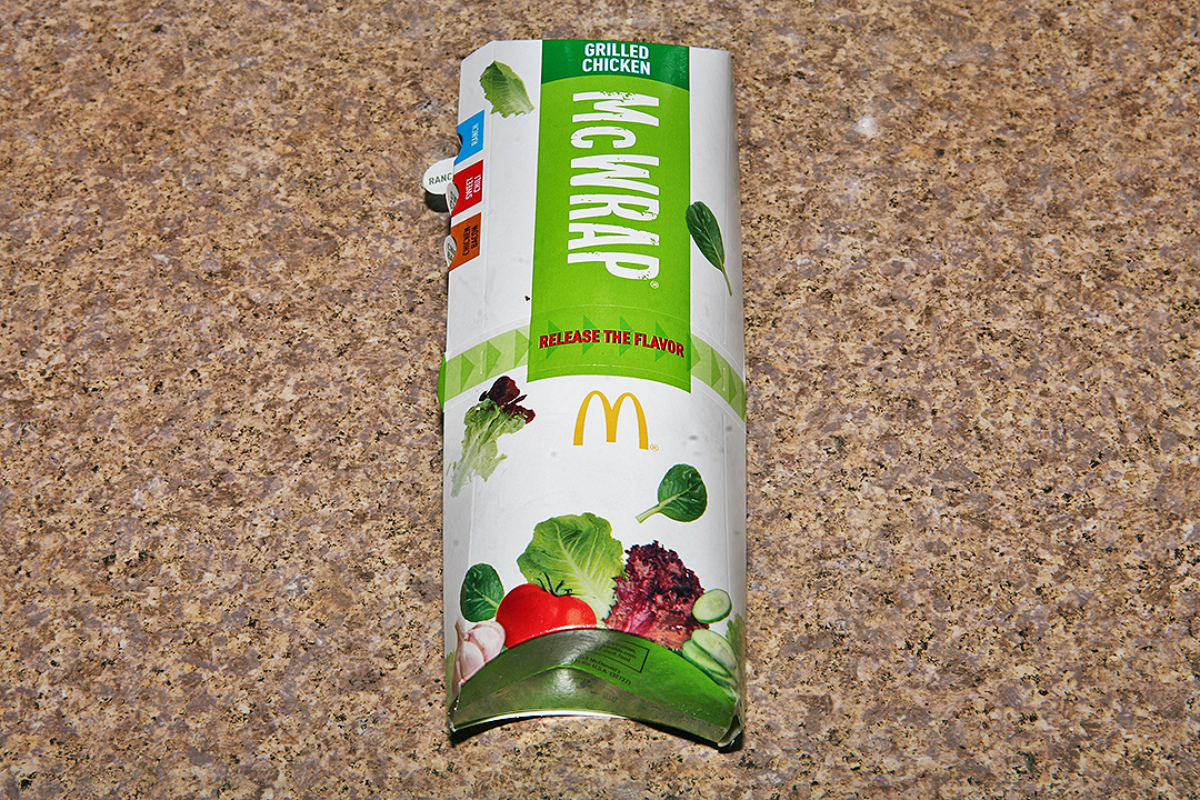 The Shit I Eat McDonald's Grilled Chicken Ranch McWrap