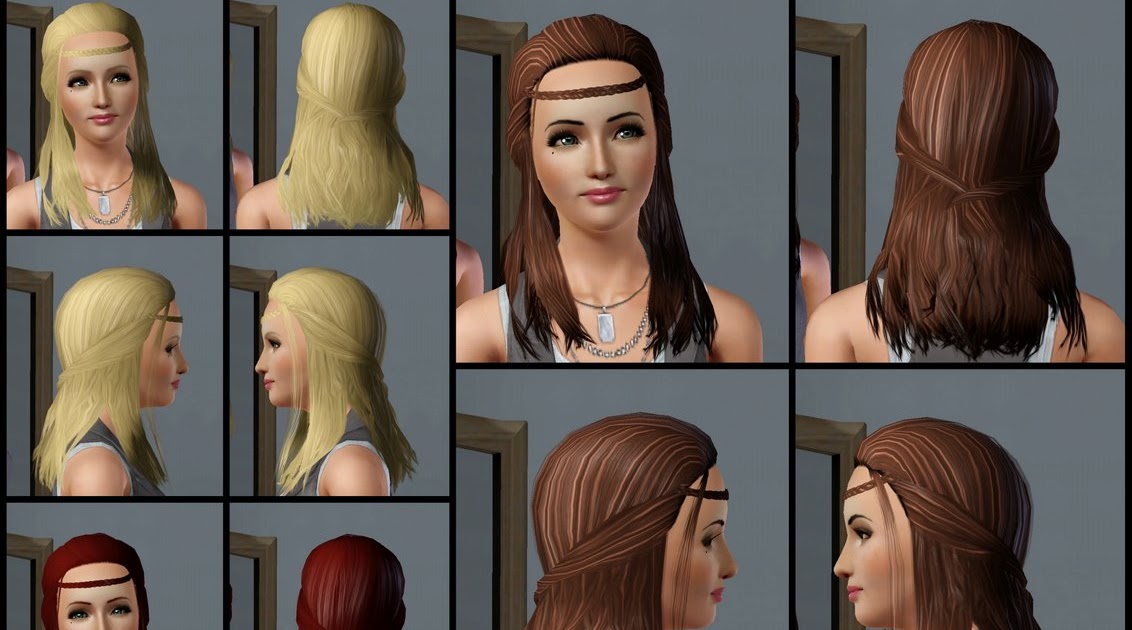 The Sims 3 Store Hair Showroom Plait Perfect