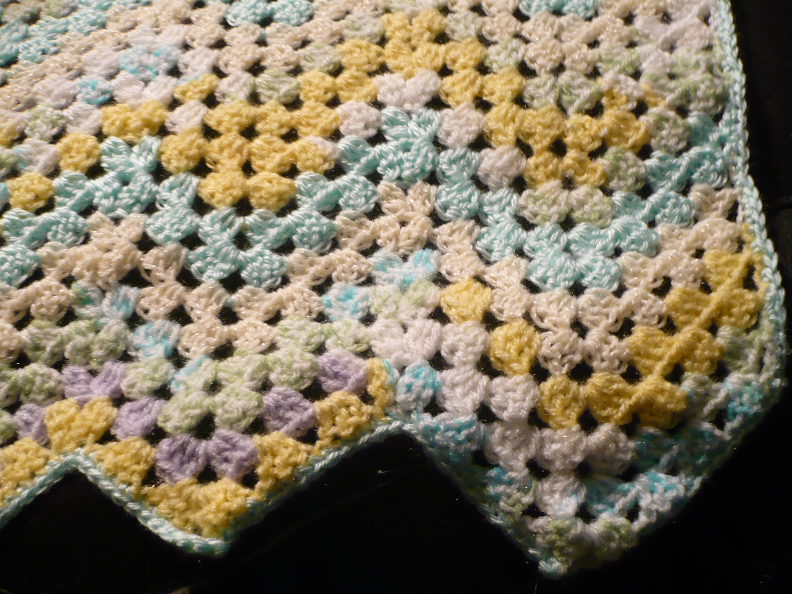 Stitches: Granny Ripple Stitch Baby Blanket
