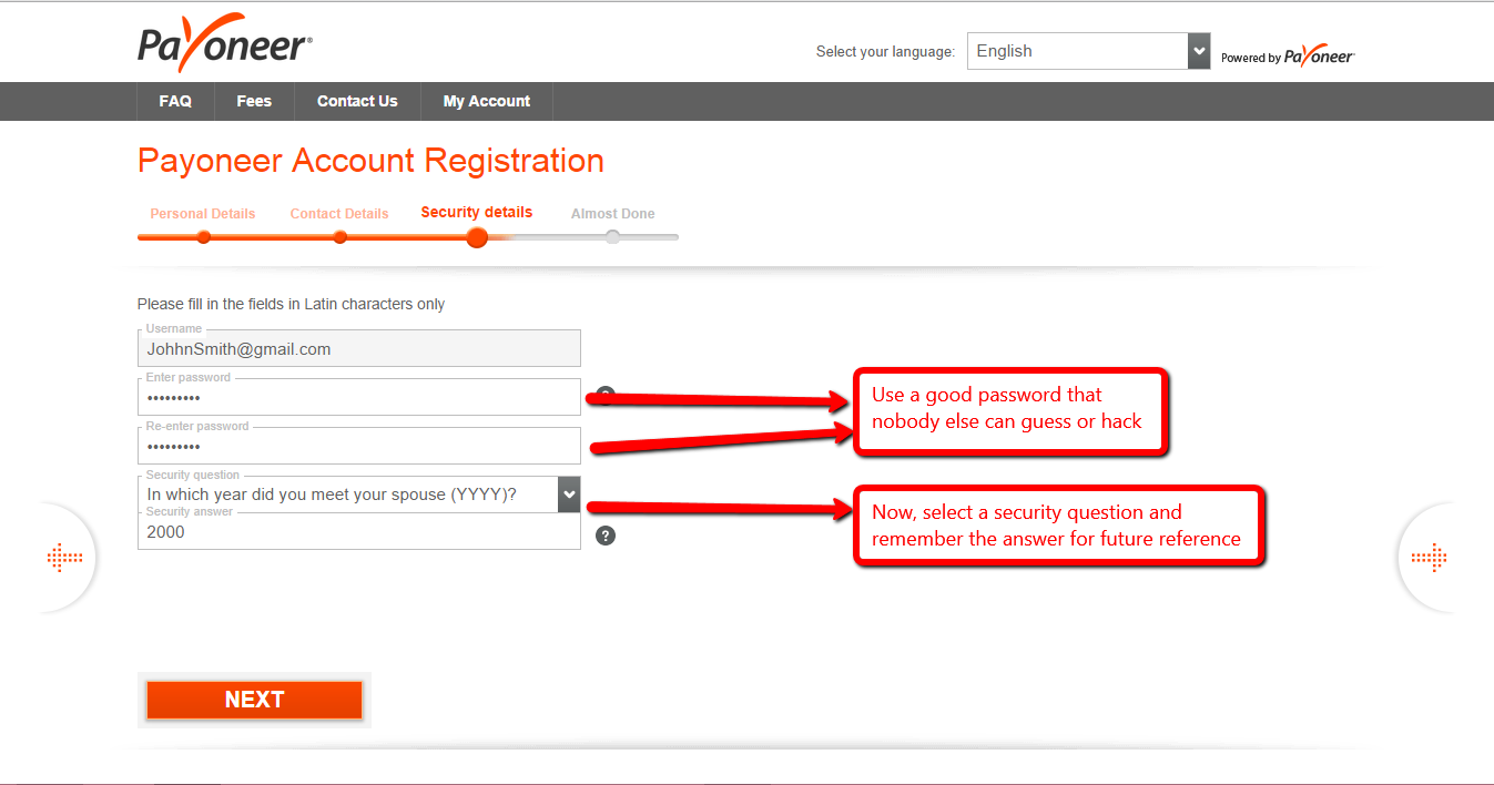 Payoneer debit card forex