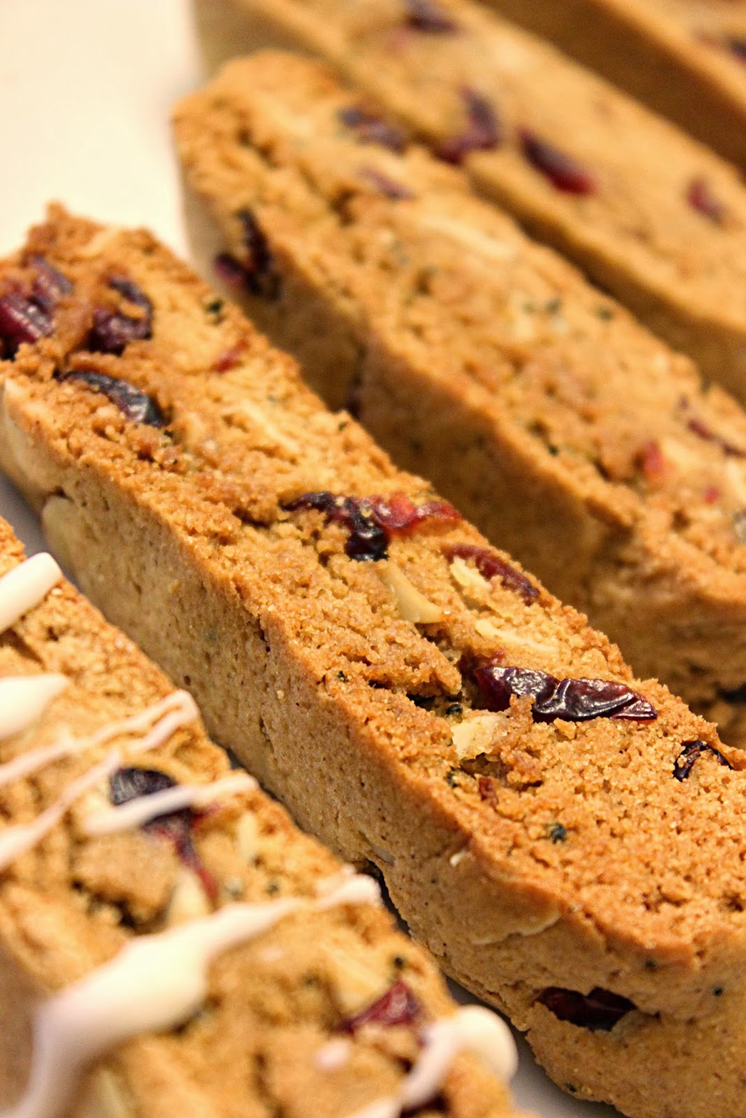 sugar & spice Chai Spiced Biscotti with Cranberries and Almonds