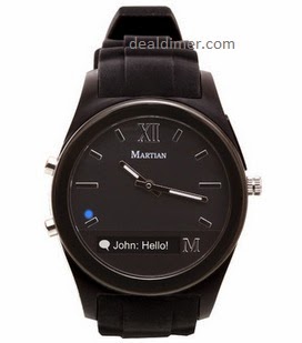 Martian MN200BBB Notifier Smart Watch Martian MN200BBB Notifier Smart Watch