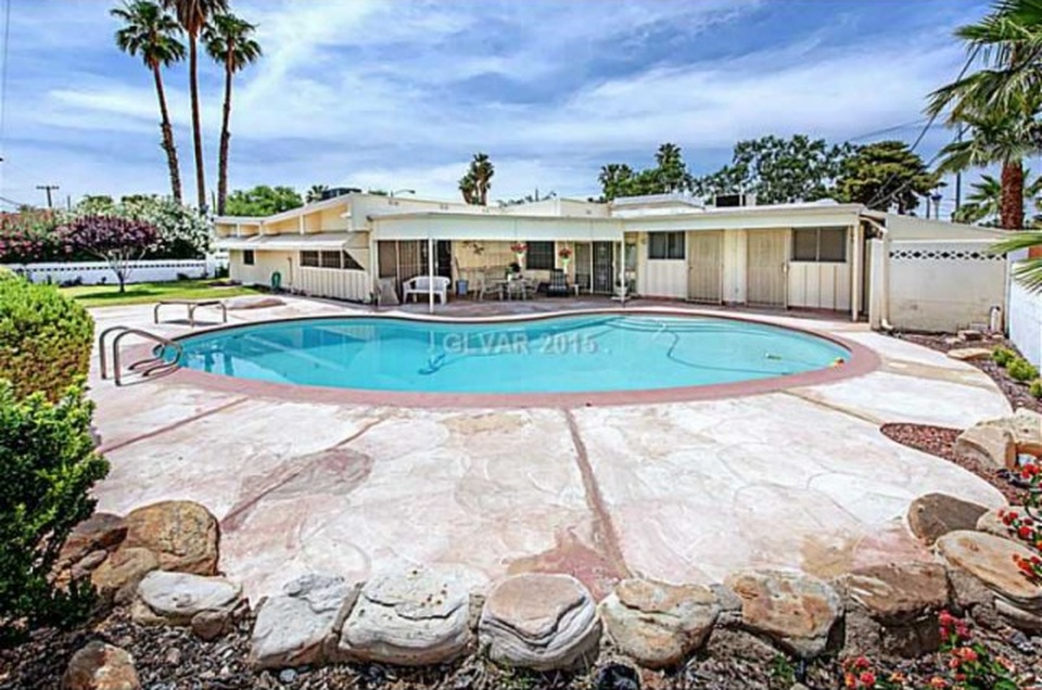 The Krisel Connection Swanky ButterflyRoofed Las Vegas Krisel in