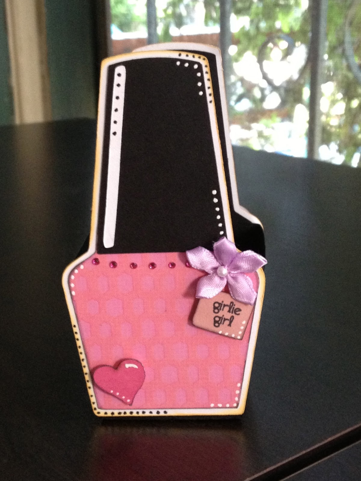 Nail easy cute valentine Scrappy Boy: A Cutting Cafe Nail Polish Treat Box