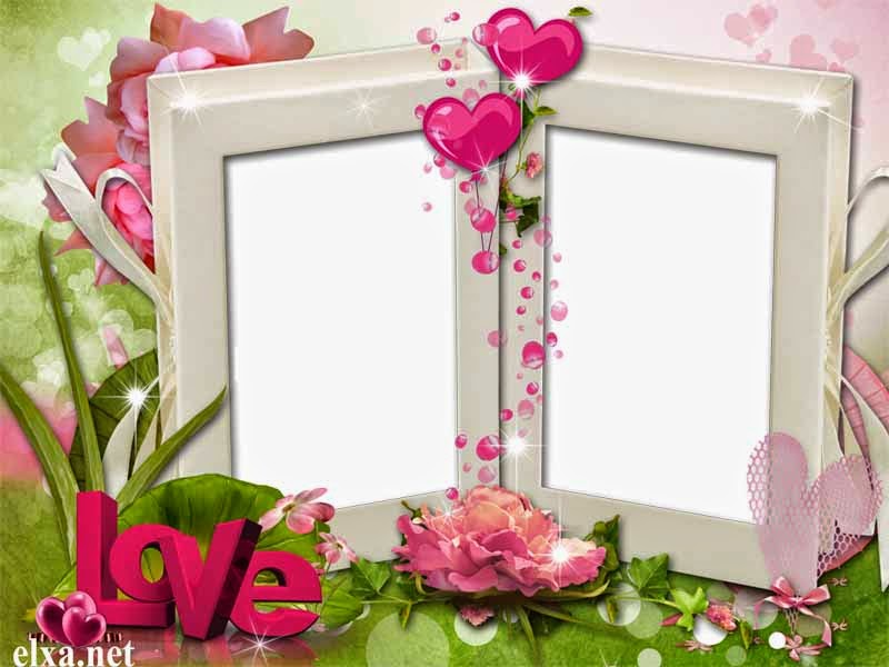 love frame psd free