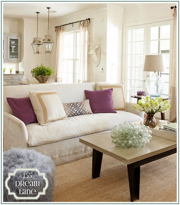 dream lane Pretty Living Rooms