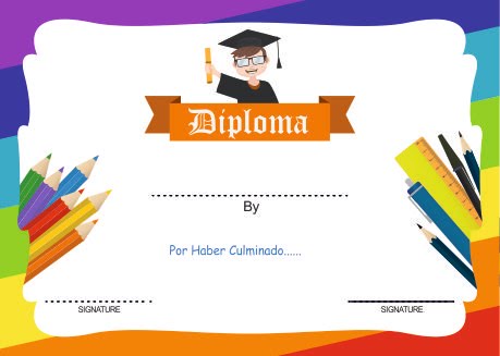 hermosos certificados y diplomas para editar e imprimir la web del formatos de diplomas para llenar