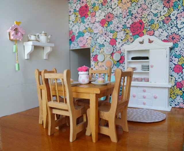 Dollhouse Dining Room Dollhouse Dinong Room