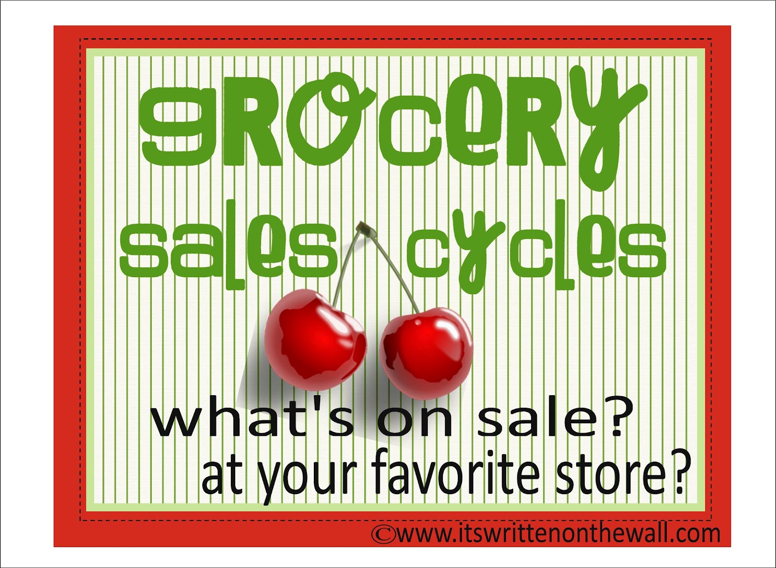 What's on Sale? Get Grocery Sales Cycle Information