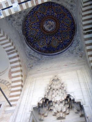 Blue Mosque Roof Ceramic Design Turkey Istanbul
