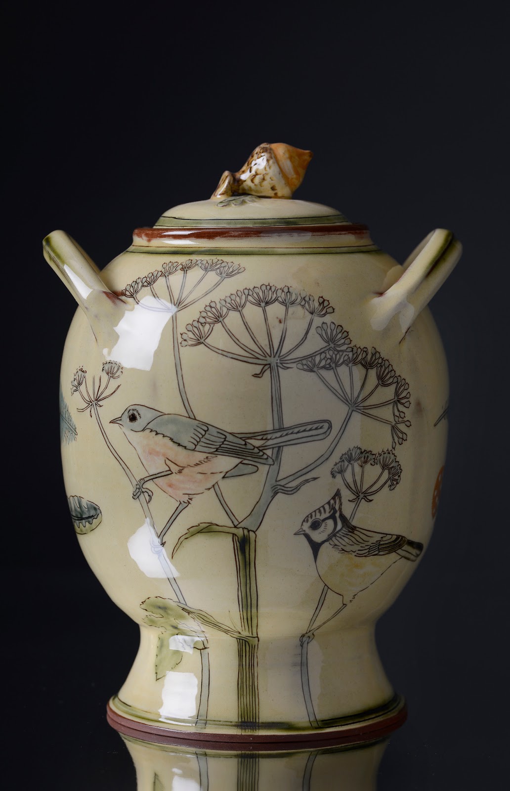 Brampton Pottery Tea Caddy part 2