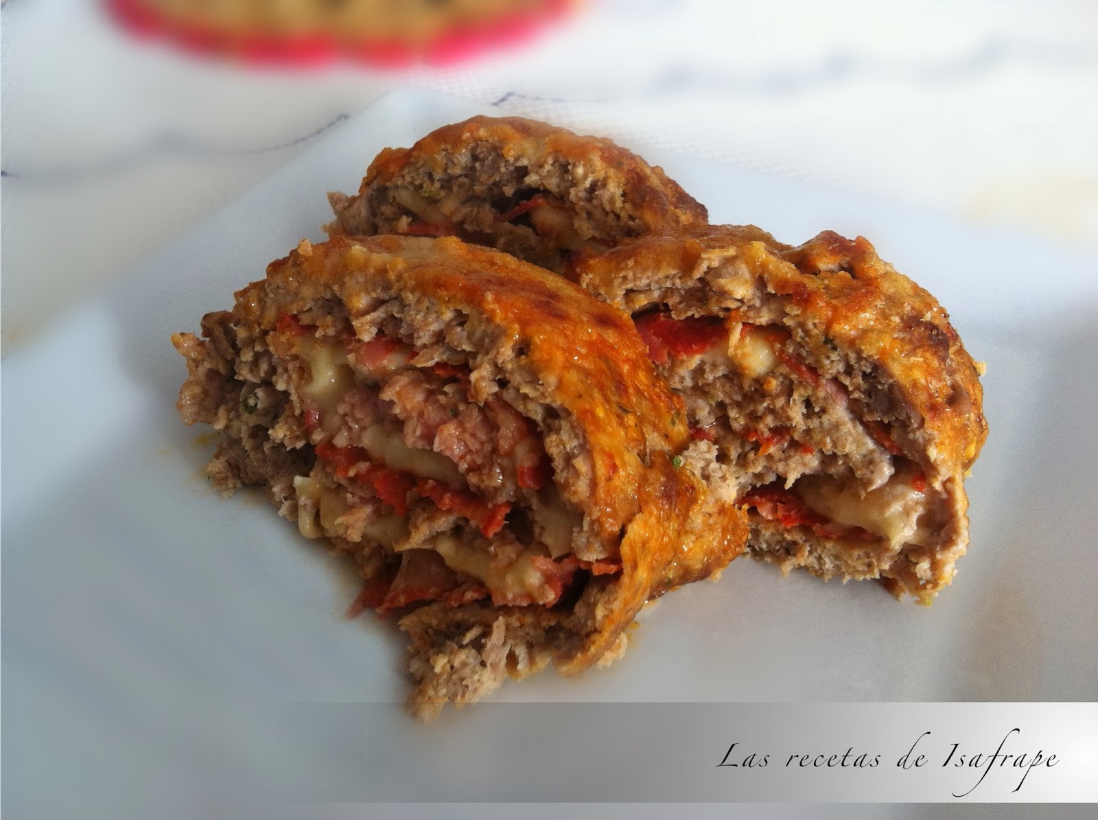 ROLLO DE CARNE PICADA RELLENO DE CHORIZO Y QUESO Recetas de Isabel
