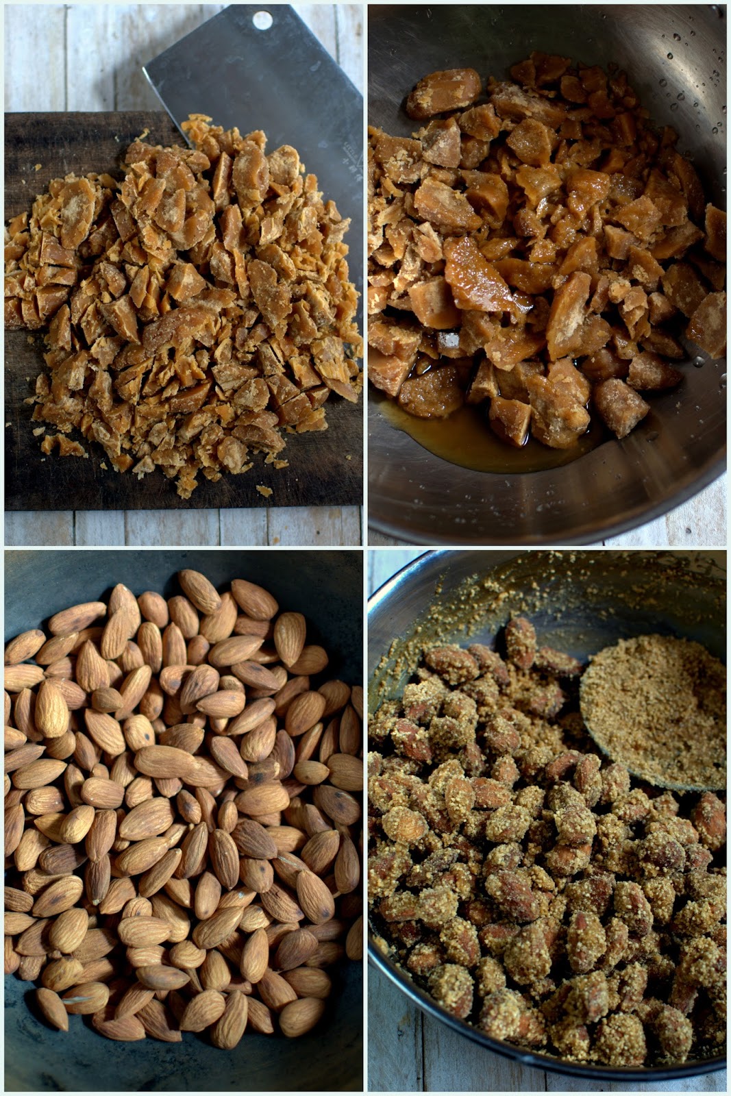 jaggery coated almonds easy to make natural unprocessed snack