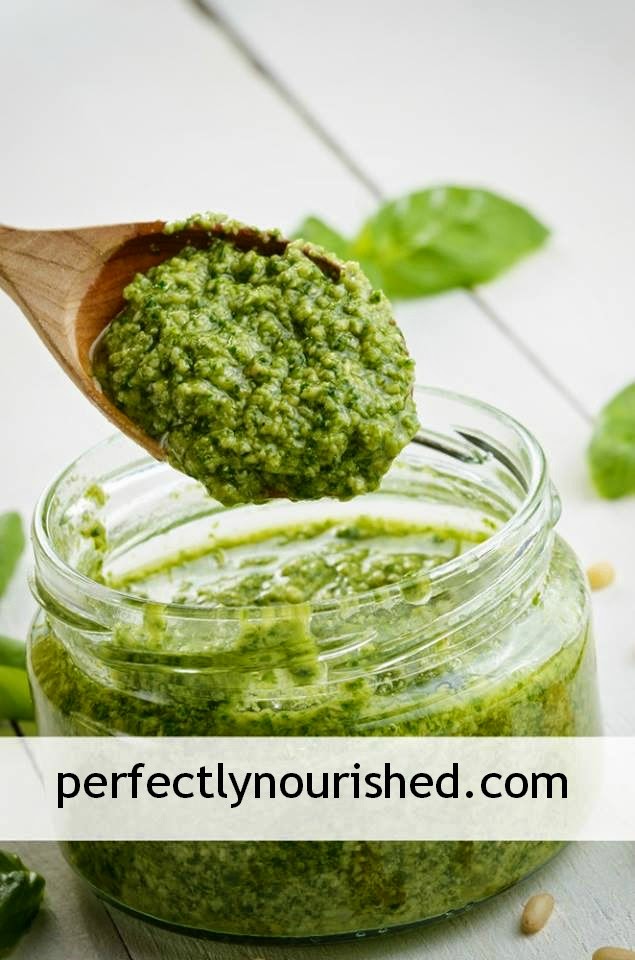 Perfectly Nourished The Healthiest + Best Tasting Pesto You've Ever Made