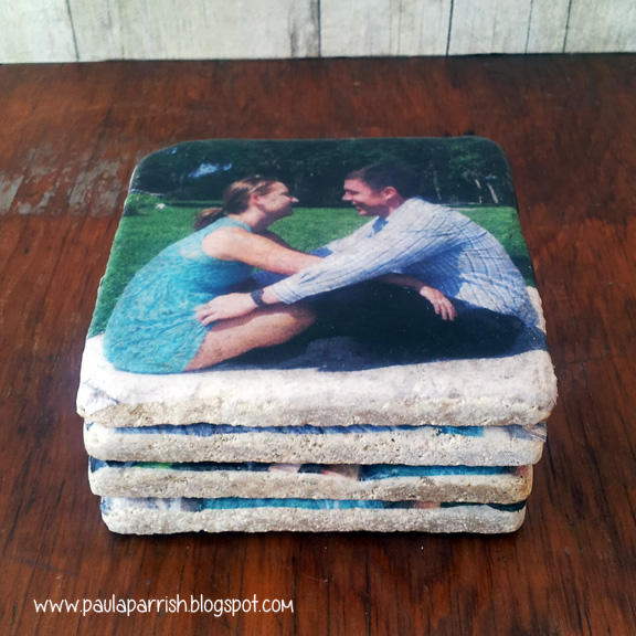 Paula Parrish DIY Photo Coasters