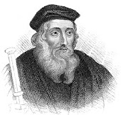 John Wycliffe. (1320 - 1384). Professor e teólogo reformador religioso inglês do séc. XIV