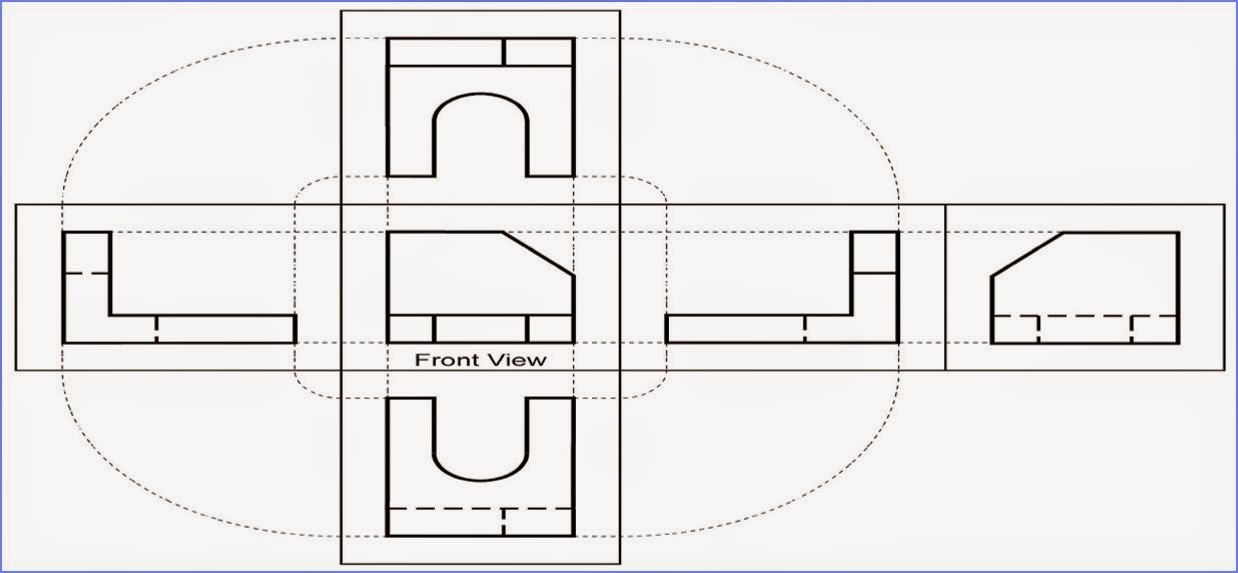Drafting Teacher blog Orthographic Projection