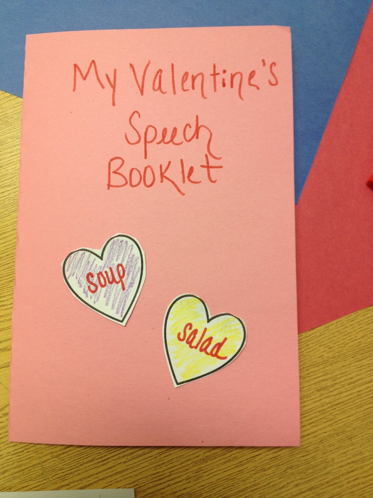 Live Love Speech Easy and Fun Valentine's Day Booklet/Carryover