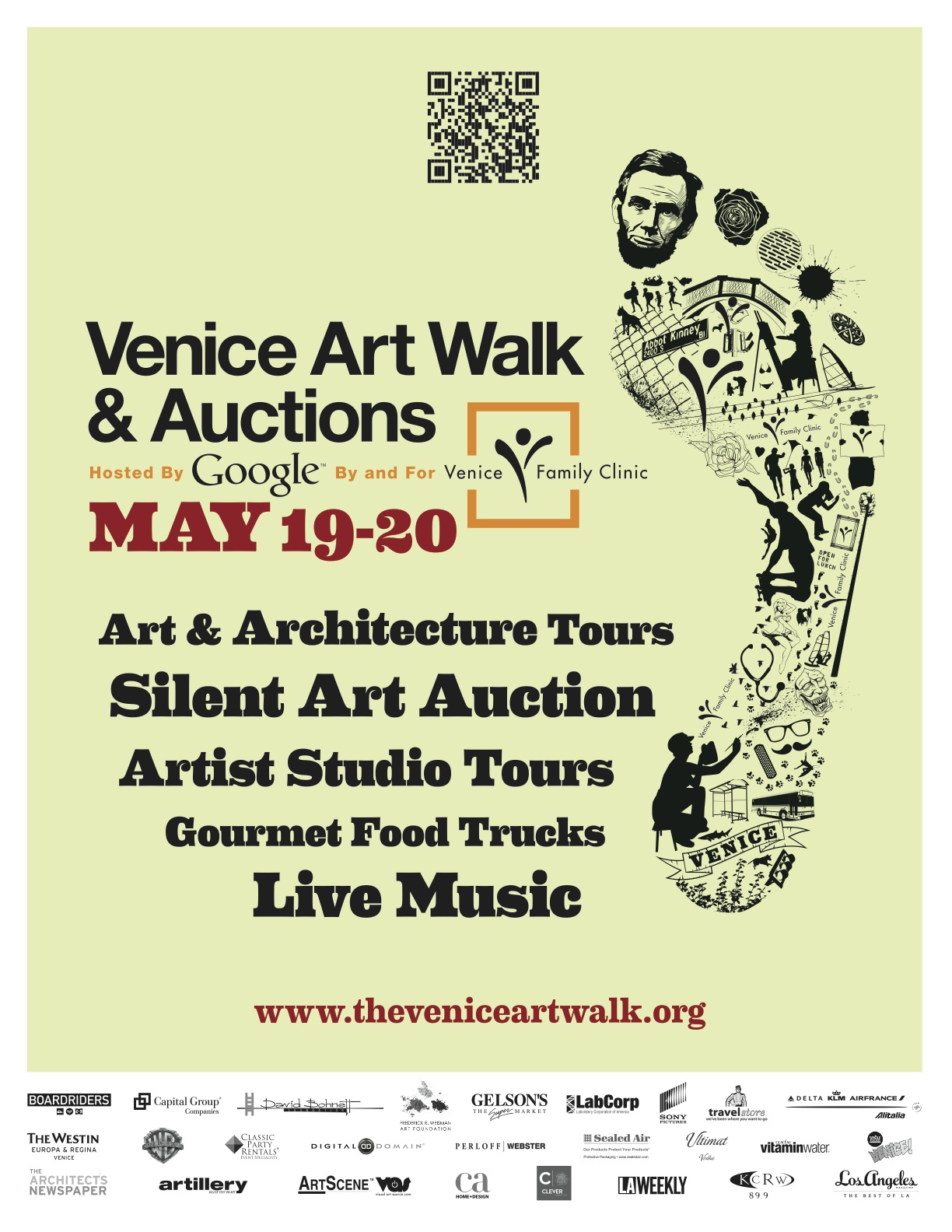 Venice Art Walk this Weekend, May 19 & 20 Silent Auction at Google’s