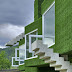 modern architecture | home to the green-coated cubic