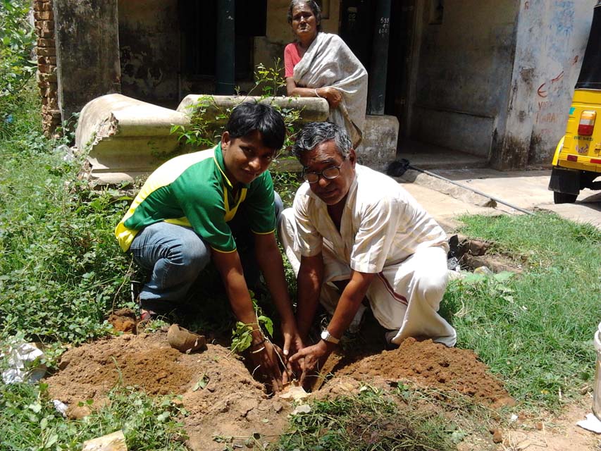 Pillars of India The Green 500 Tree Plantation Project at Arani by