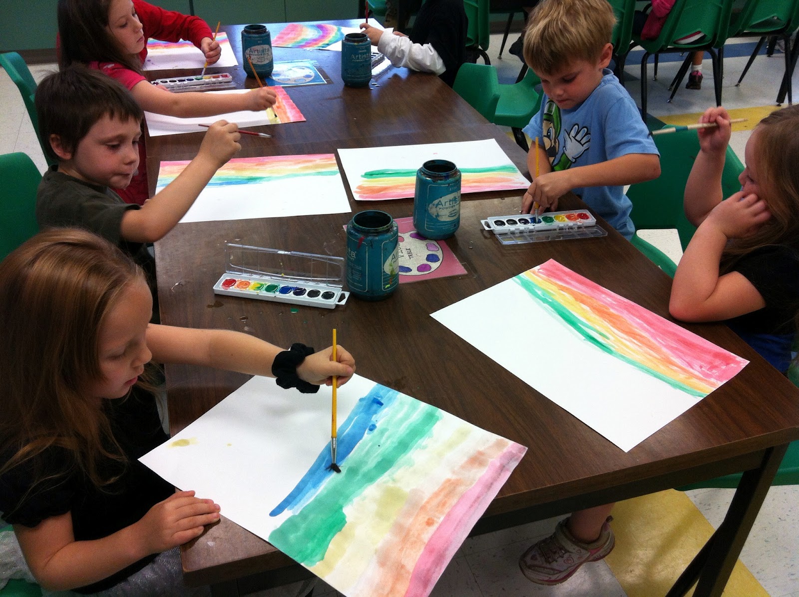 Art Room 104 Washable Paint vs. Permanent Paint