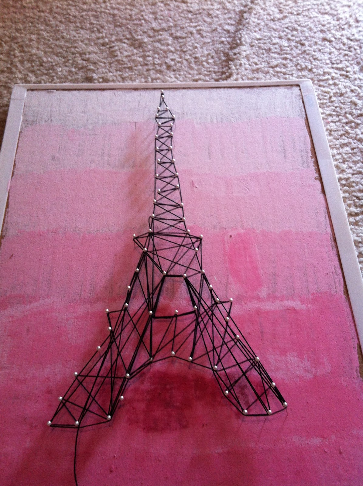 Crafty Son Of A Stitch String Eiffel Tower