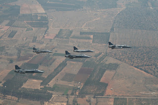 Indian Light Combat Aircraft, LCA Tejas. Formation Flights