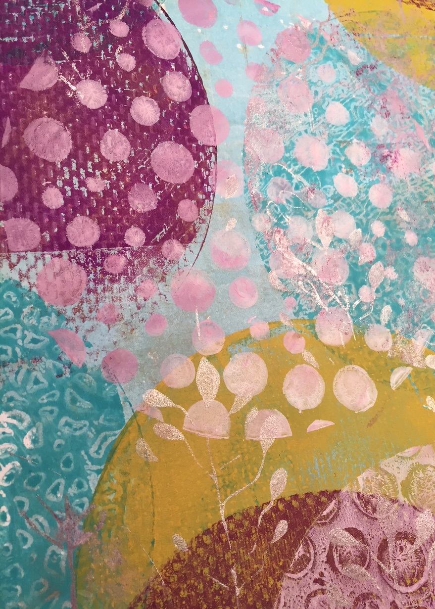 Eclectic Paperie Gelli Plate Printing Fun