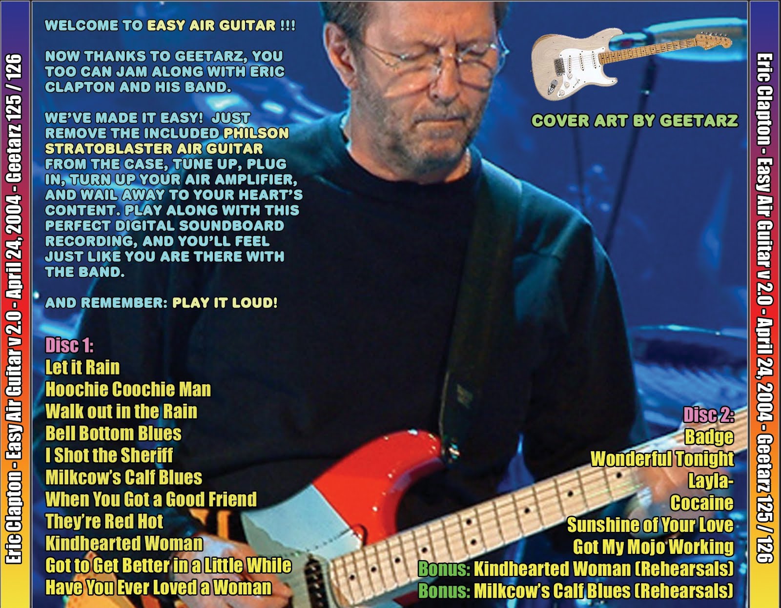 T.U.B.E.: Eric Clapton - 2004-04-24 - Belfast, Ireland (SBD/FLAC)