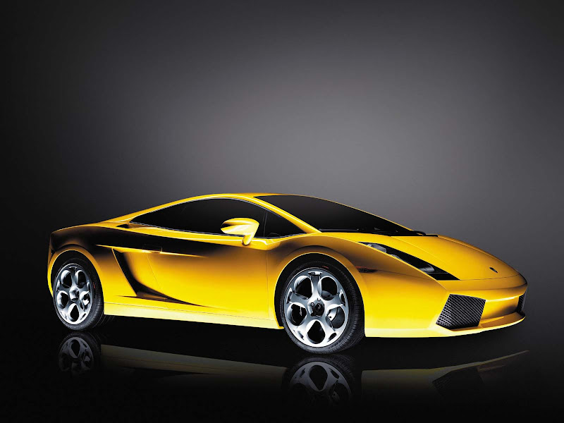 in white lamborghini gallardo in silver lamborghini gallardo back view title=