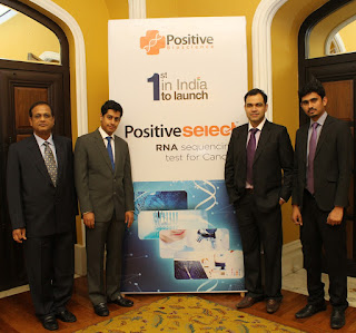 Positive Bioscience launches Positive Select, RNA sequencing test for Cancer treatment’ Positive Bioscience launches Positive Select, RNA sequencing test for Cancer treatment’
