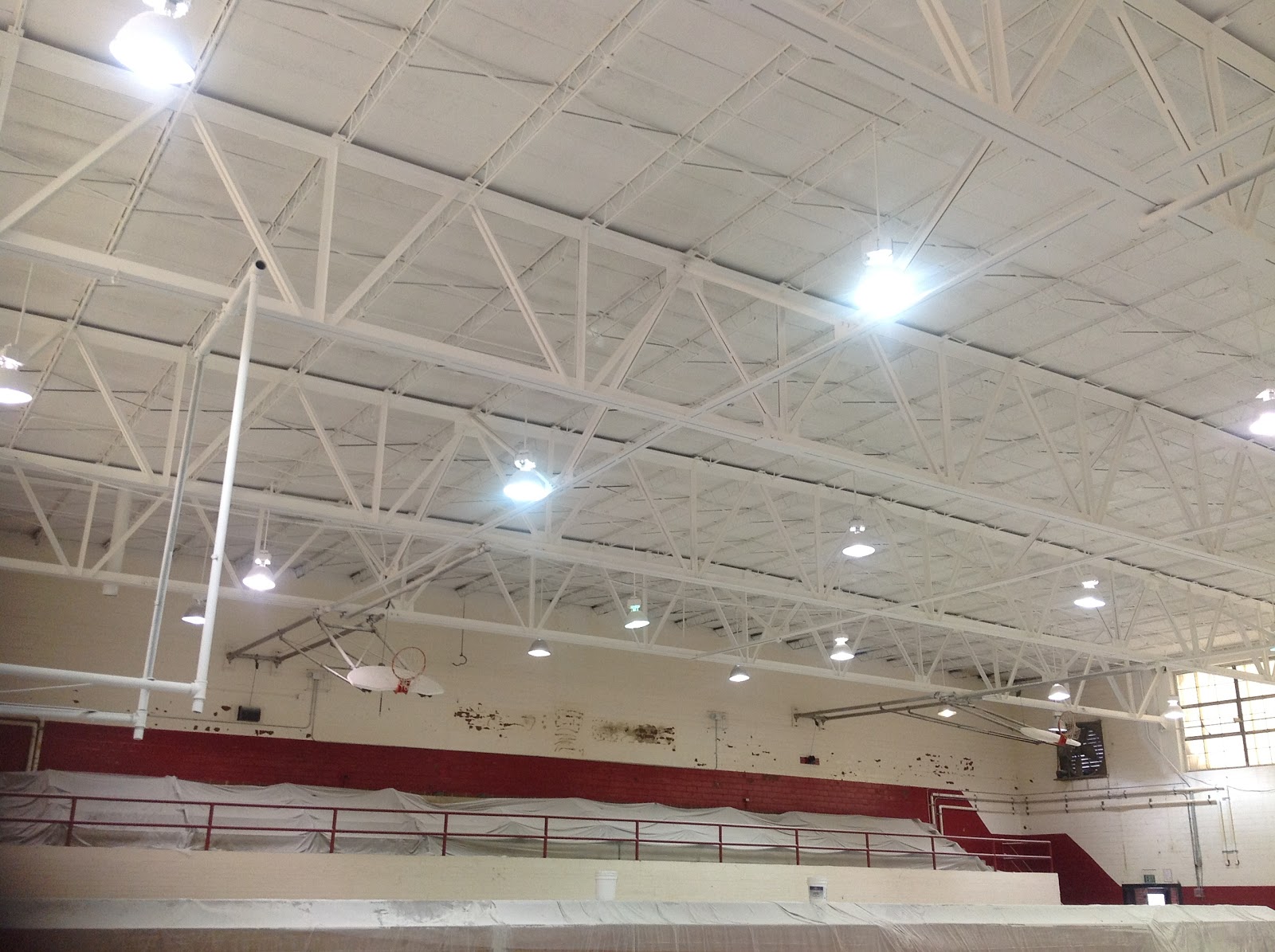Superintendent's Corner Upgrades on Gyms Begin