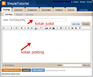 kotak posting