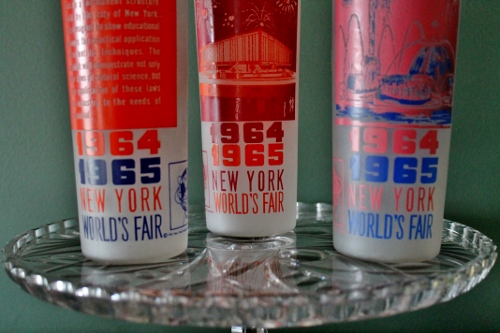 world's fair glasses This Week's Vintage Finds #74