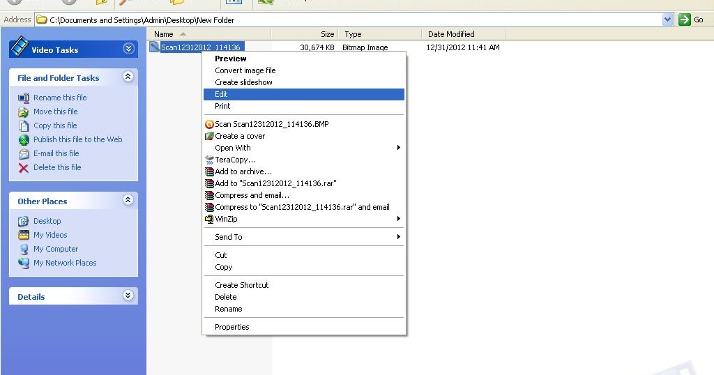 Real Decoder Reduce Image File Size using MS Paint