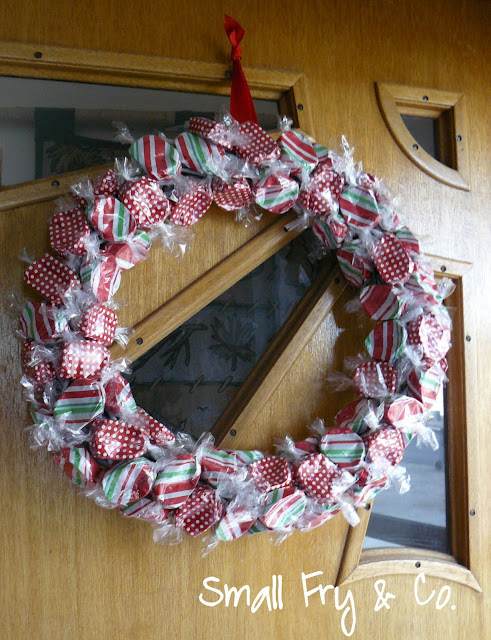 Small Fry &amp; Co. : Christmas Candy Wreath