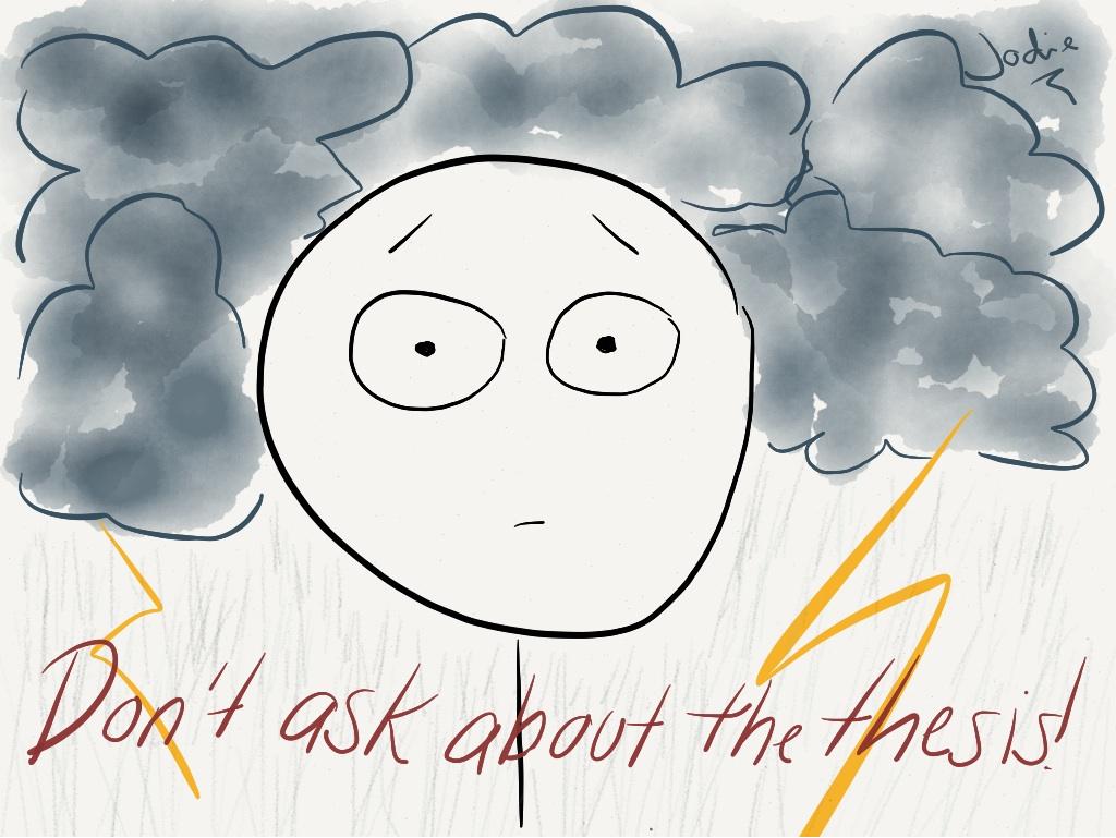 Don t ask me about my thesis