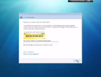 cara instal windows 7 cara instal windows 7