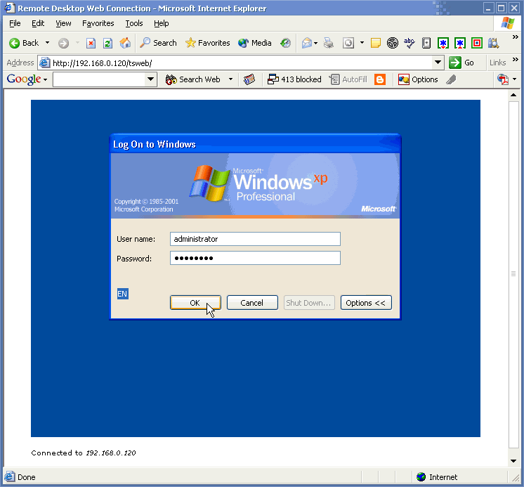 Install Remote Desktop  Connection on Windows XP Technical Support for Windows Server