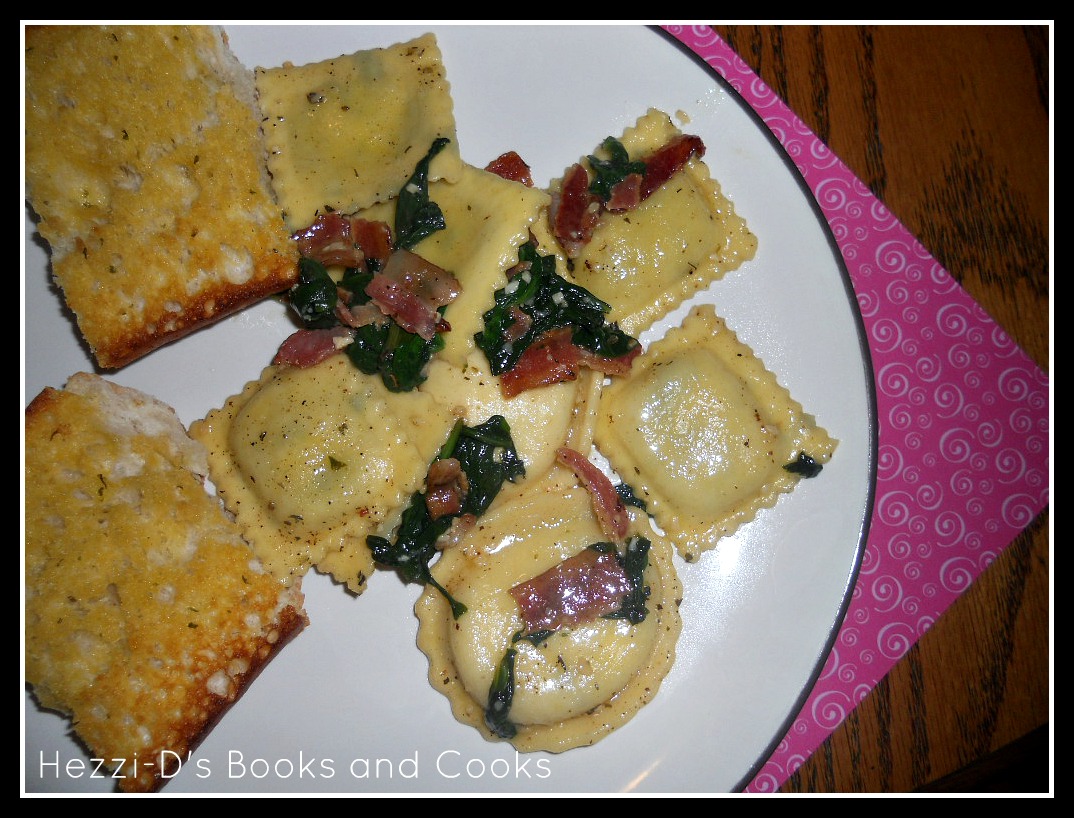 Ravioli Florentine SundaySupper HezziD's Books and Cooks