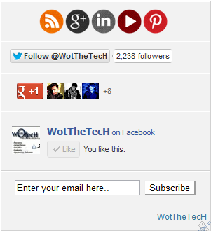 subscribe widget for blogger 