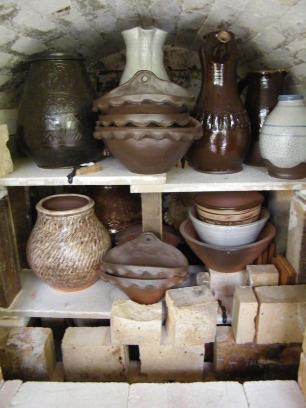 Peter's Pottery Out of the Fire! A glaze recipe, and kiln stuff!