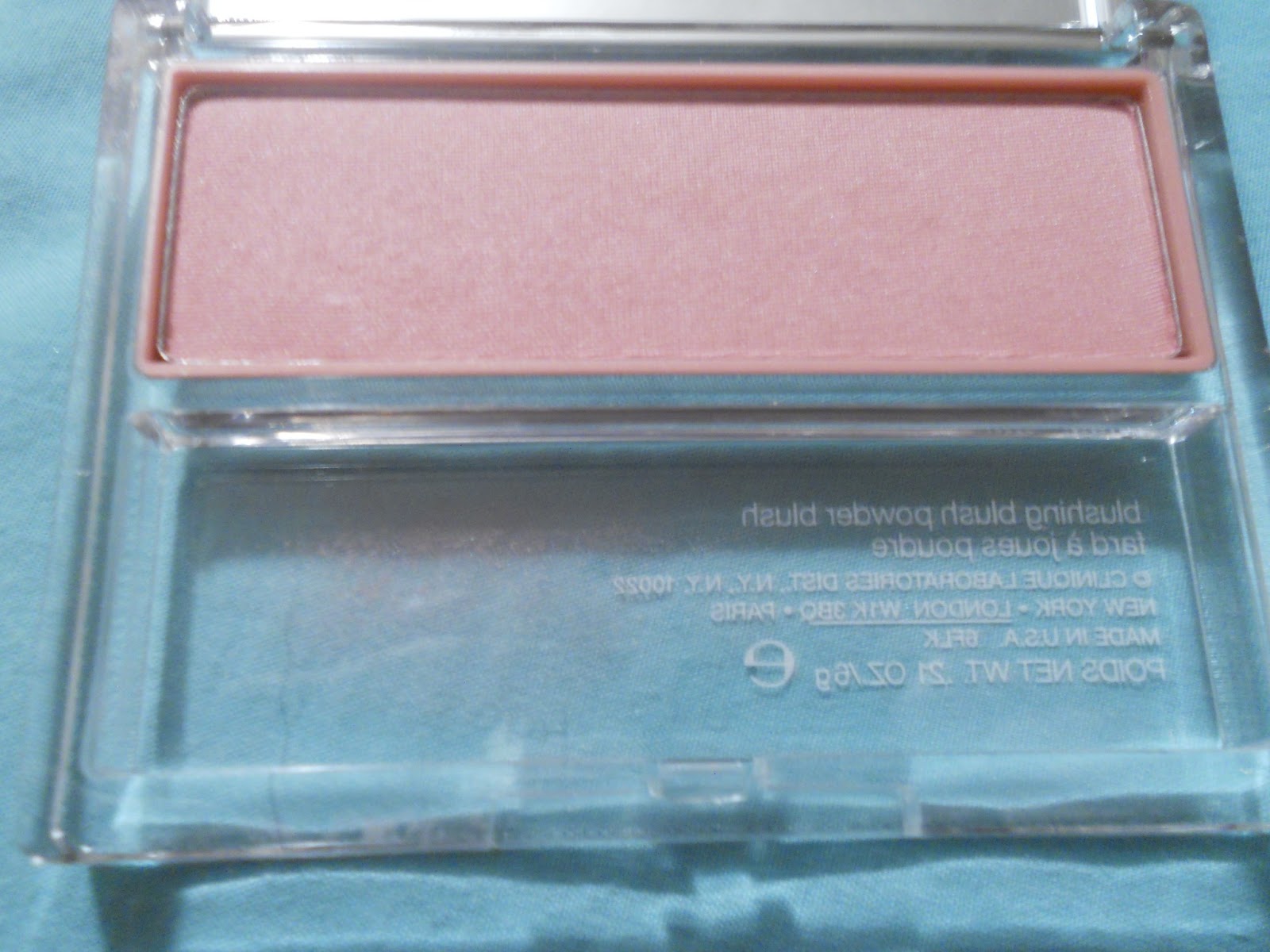Makeup Is Rad! Review Clinique Blushing Blush Powder Blush in Iced