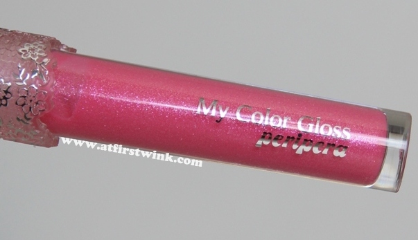 Review: Peripera My Color Gloss no. 13 - Cherry Pink 
