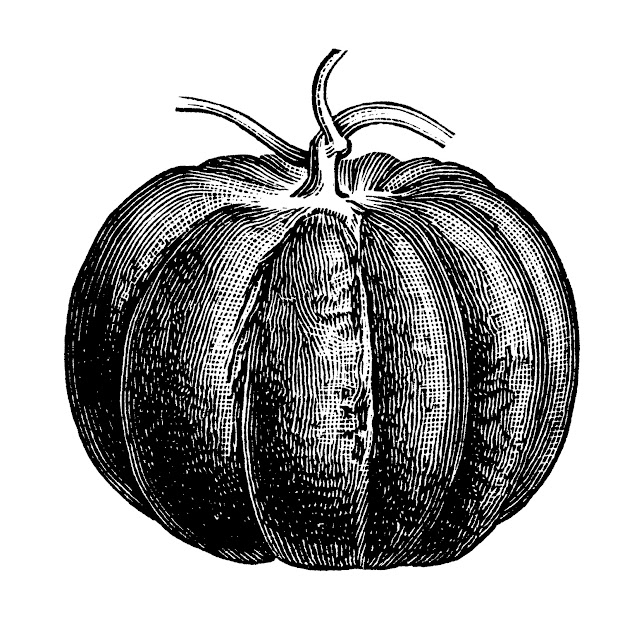 free vintage clip art september