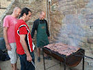 Preparant la botifarrada Preparant la botifarrada