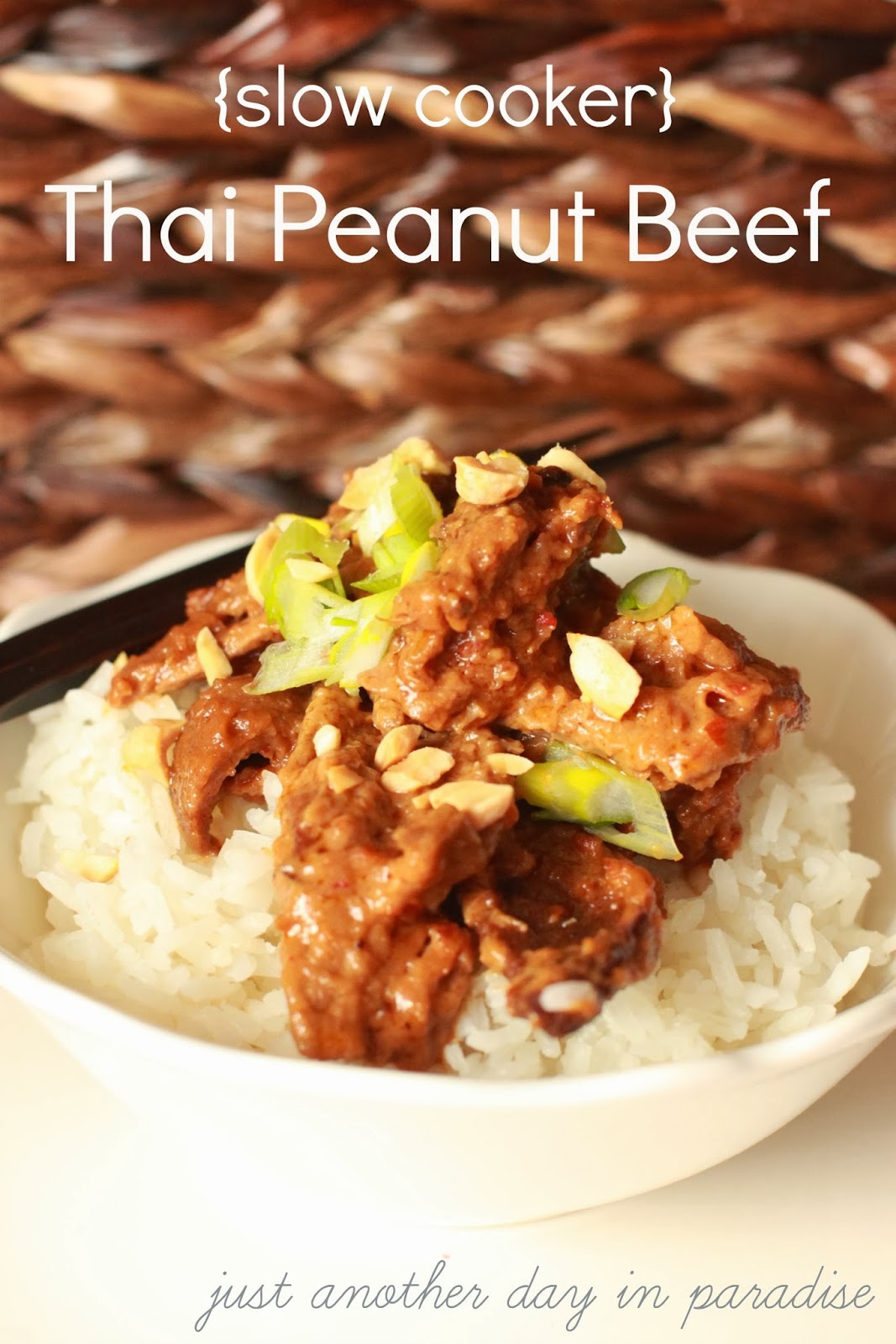 Larissa Another Day Slow Cooker Thai Peanut Beef {Slow Cooker Saturday}